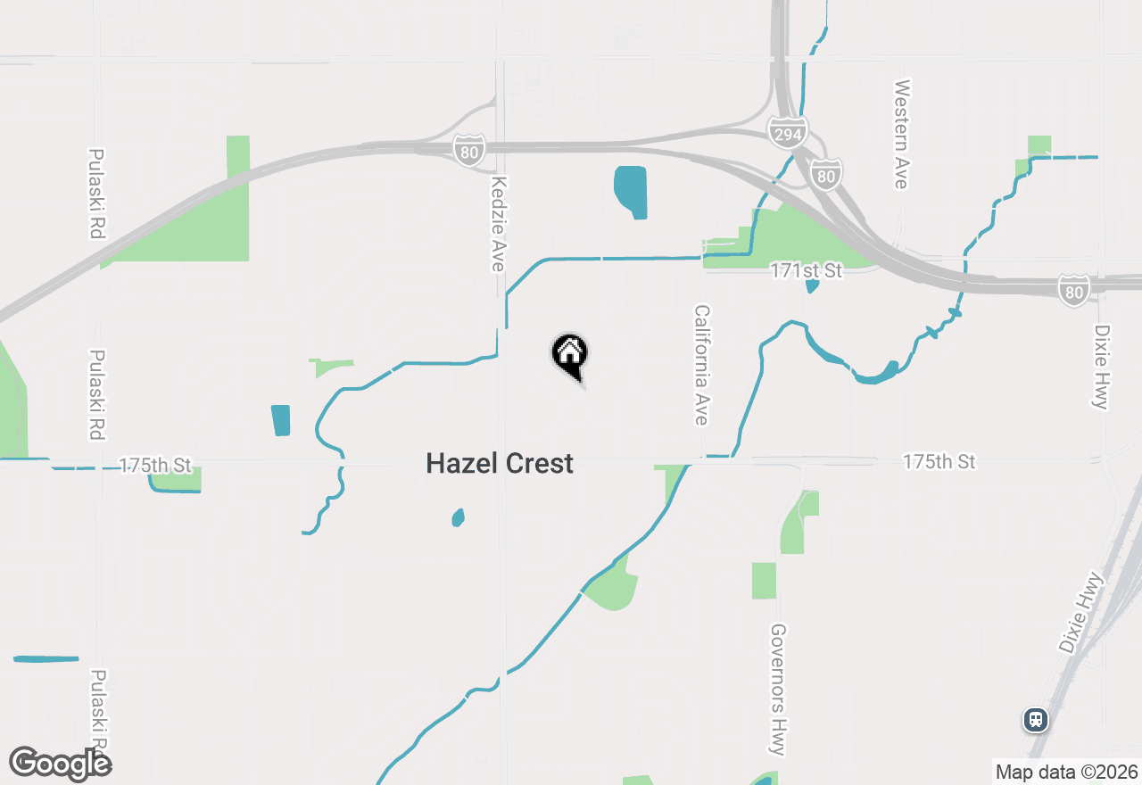 Map of 3100 Longfellow Avenue, Hazel Crest, IL 60429