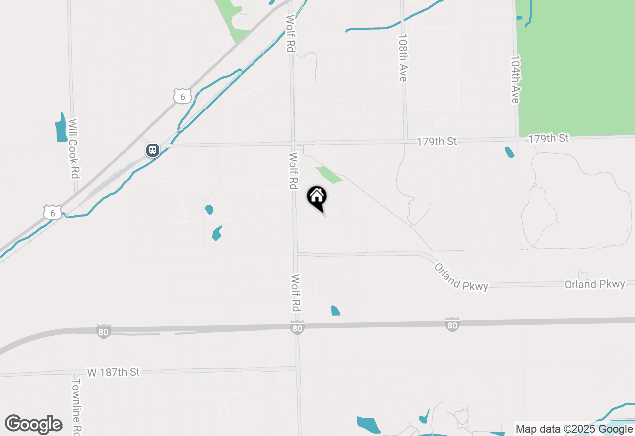 Map of 11110 Waters Edge Drive #4D, Orland Park, IL 60467