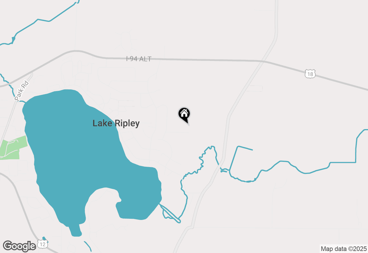 Map of W8874 Deer Run Trl, Cambridge, WI 53523