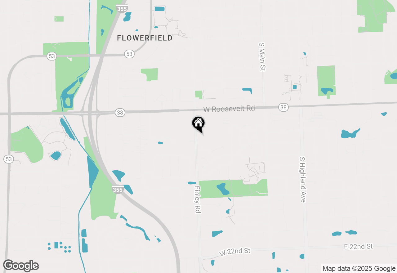 Map of 1331 Finley Road #419, Lombard, IL 60148