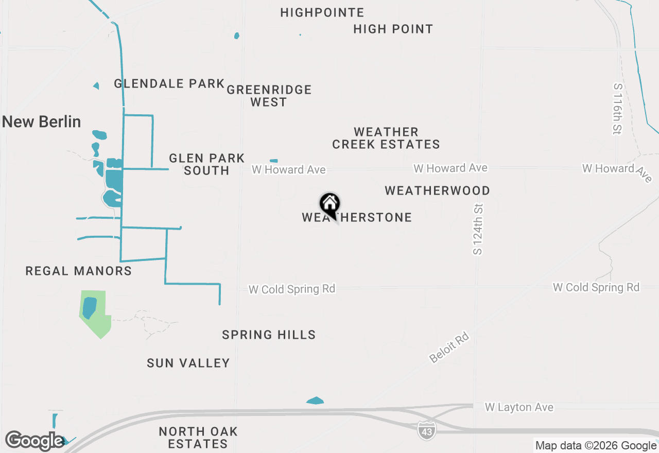 Map of 4080 S Wilshire Dr, New Berlin, WI 53151