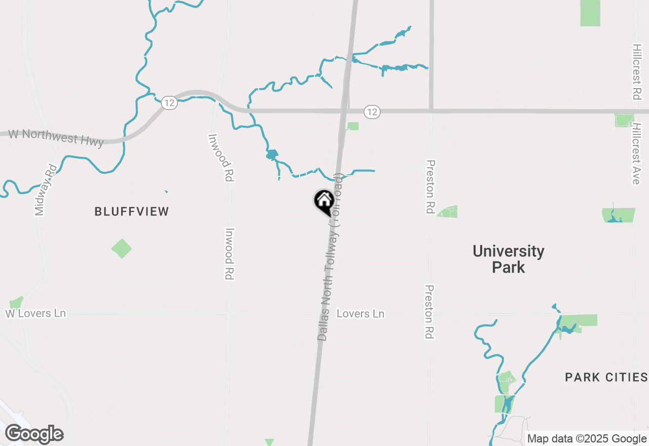 Map of 5752 Greenbrier, Dallas, TX 75209