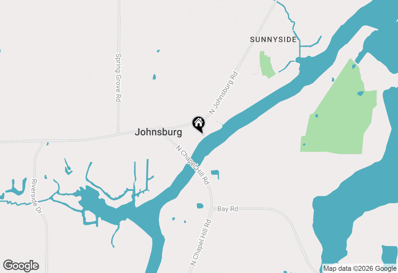 Map of 2013 Sunnyside Beach Drive, Johnsburg, IL 60051