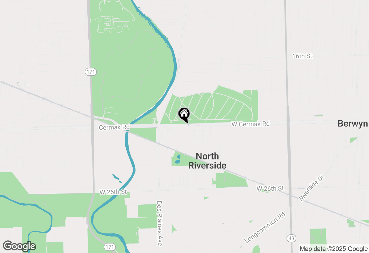 Map of 2201 Park Avenue, North Riverside, IL 60546