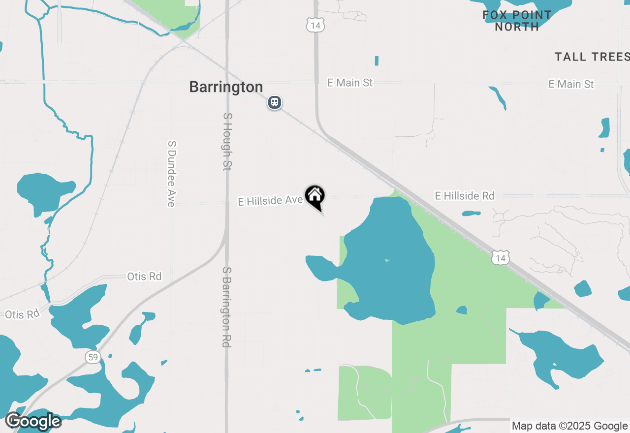 Map of 733 S Prairie Avenue, Barrington, IL 60010