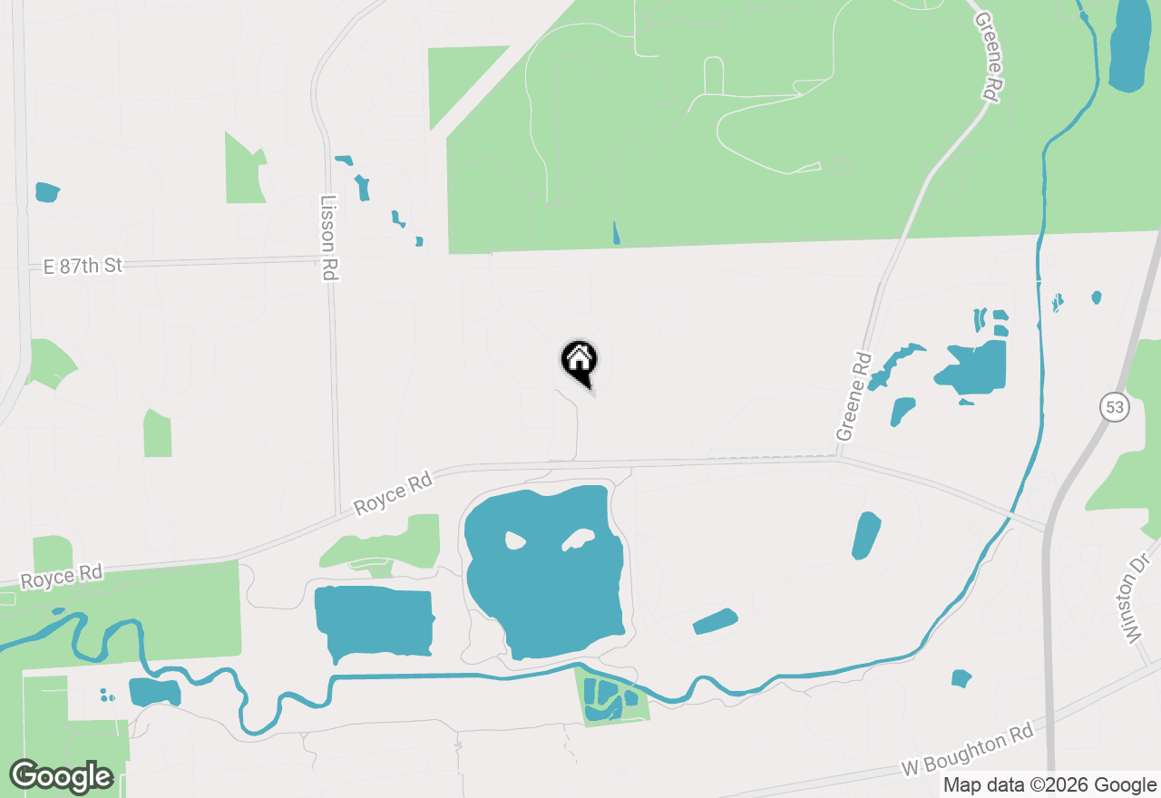 Map of (Address confidential), Bolingbrook, Illinois 60440