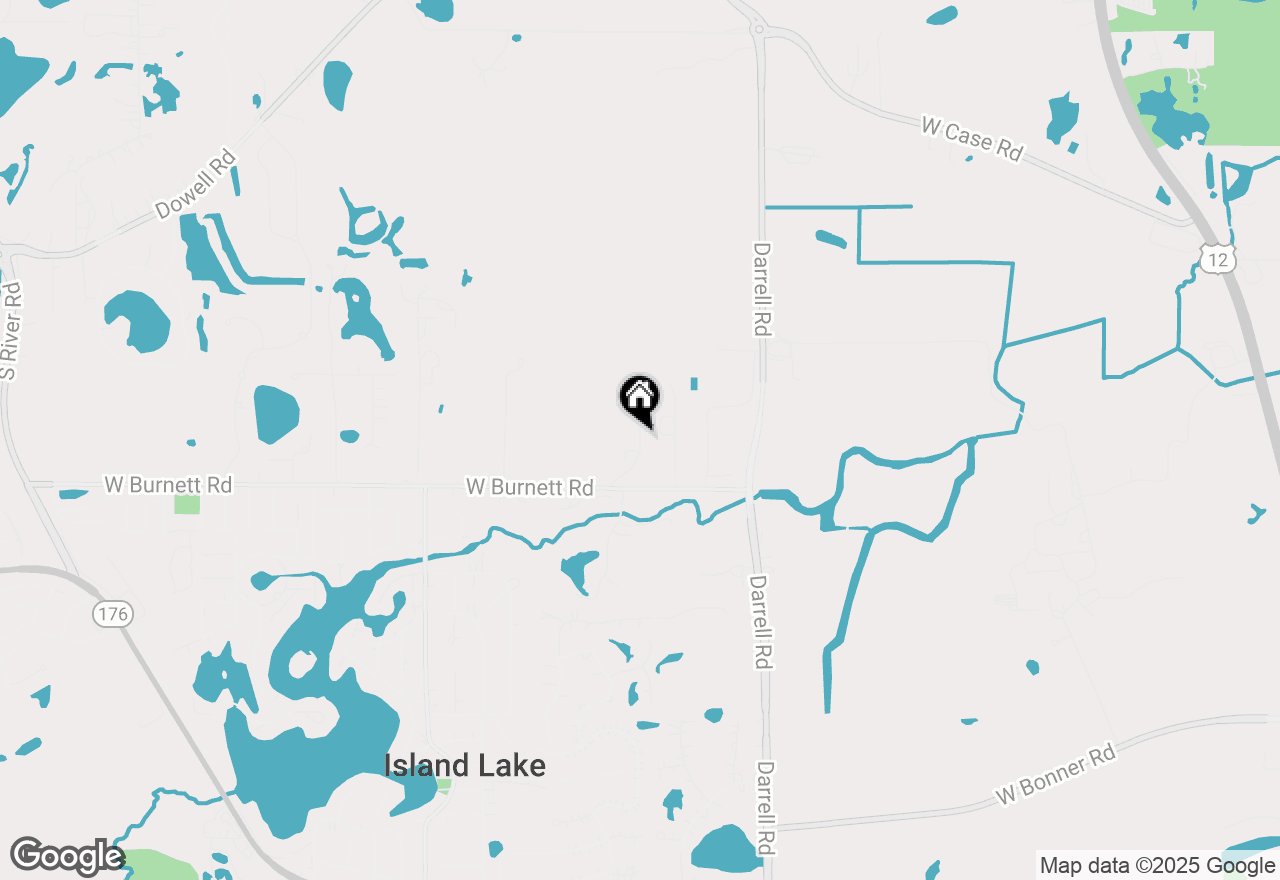 Map of 706 E Burnett Road, Island Lake, IL 60042