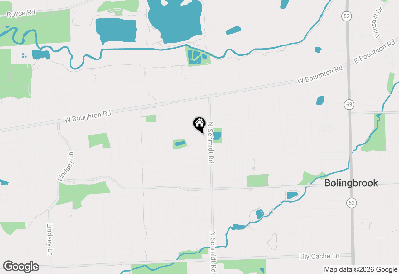 Map of 231 Dakota Court #D, Bolingbrook, IL 60440