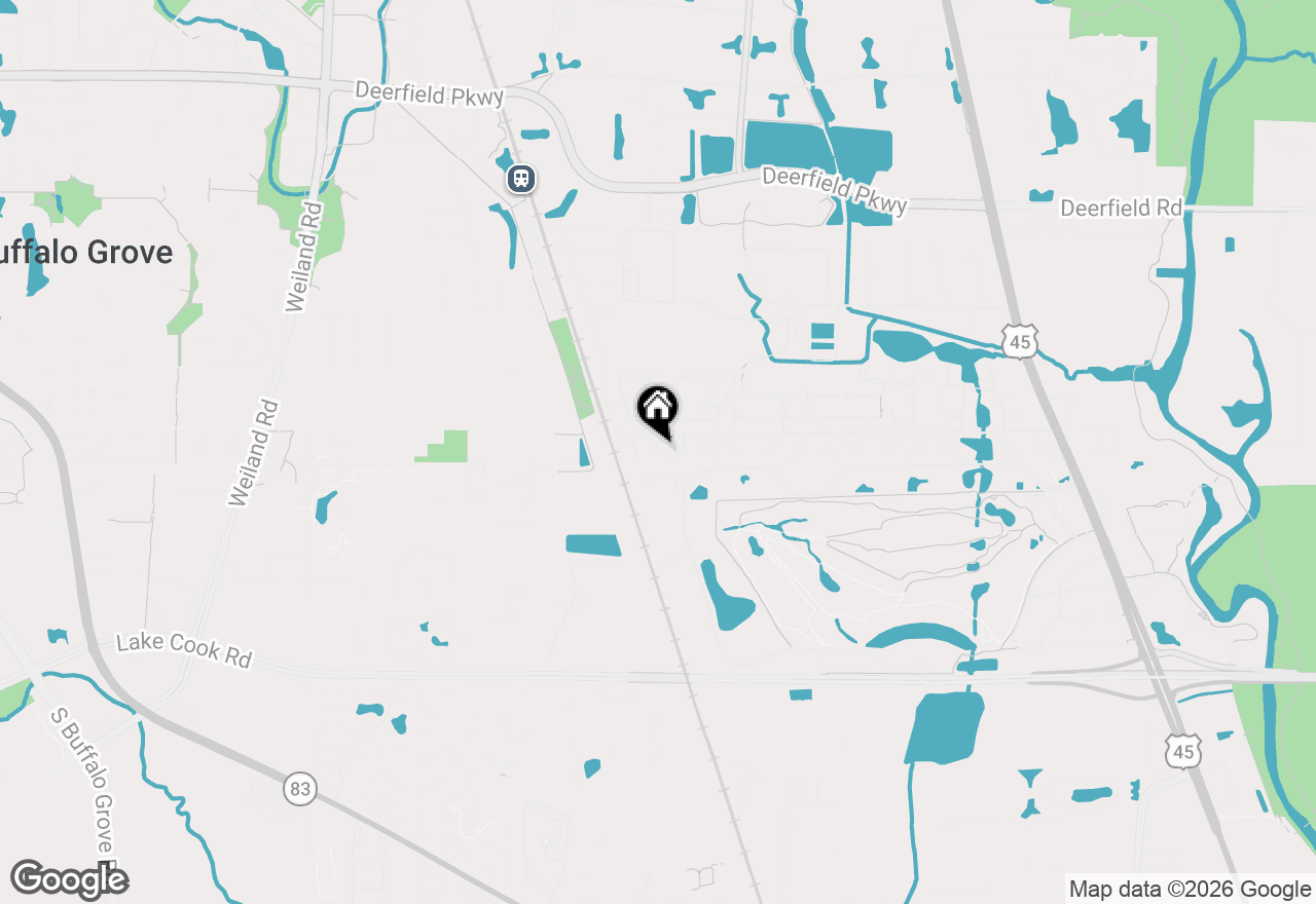 Map of 1320 Inverrary Lane #1320, Deerfield, IL 60015