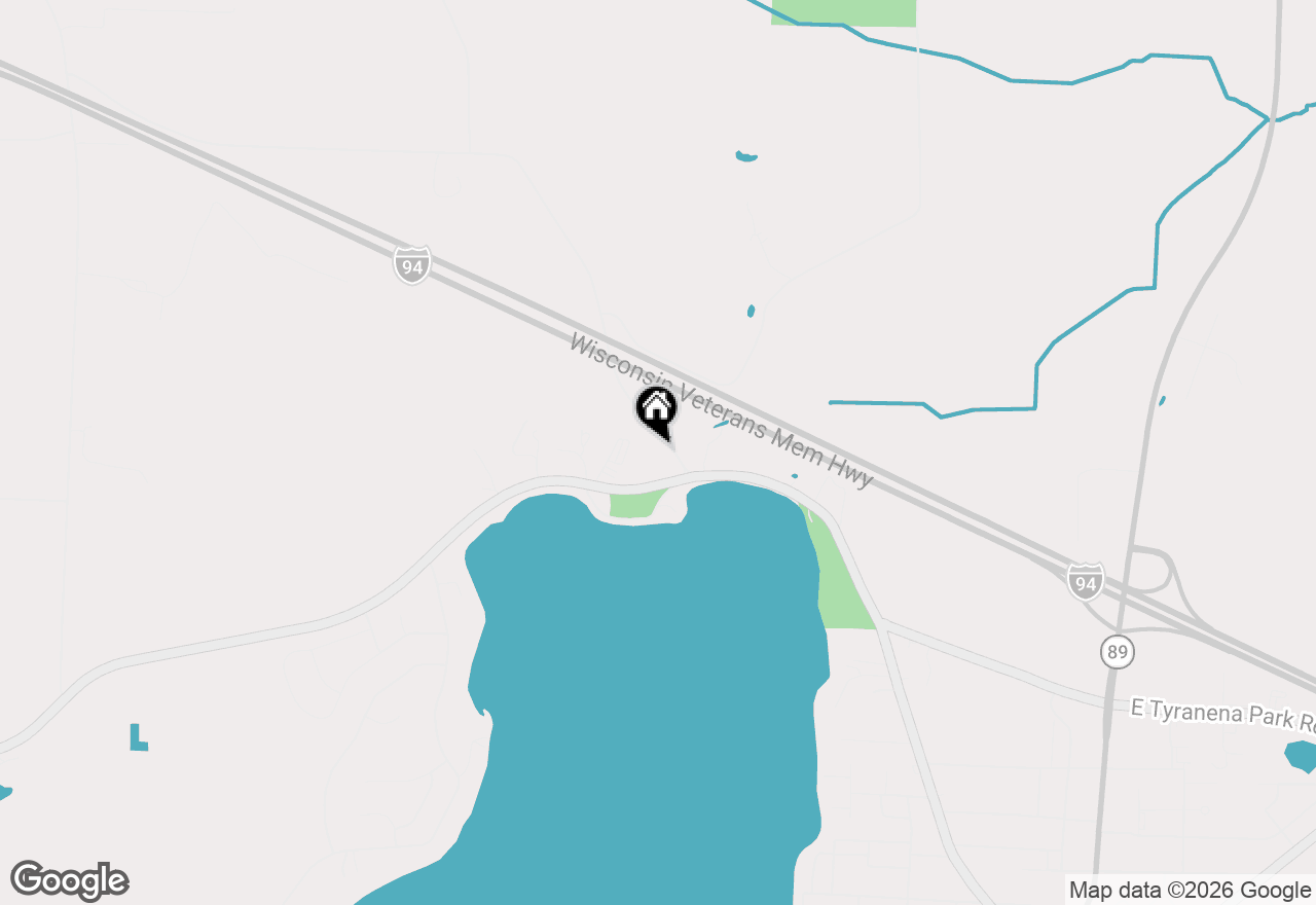 Map of N6975 Rock Lake Road #11, Lake Mills, WI 53551