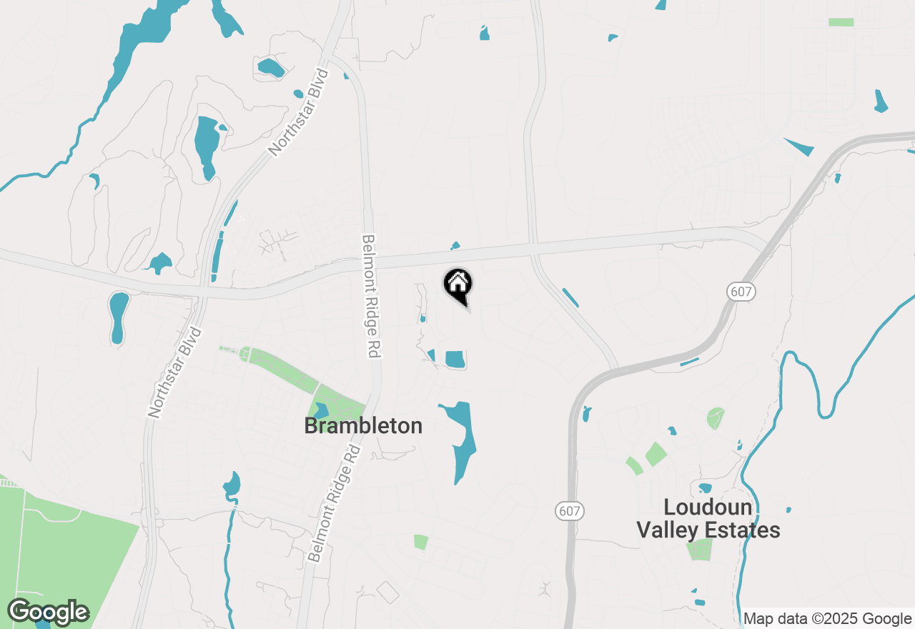 Map of 22804 Portico Place, Brambleton, VA 20148