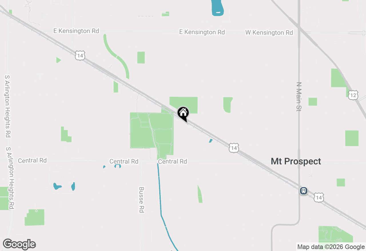 Map of 1255 W Prospect Avenue #101, Mount Prospect, IL 60056