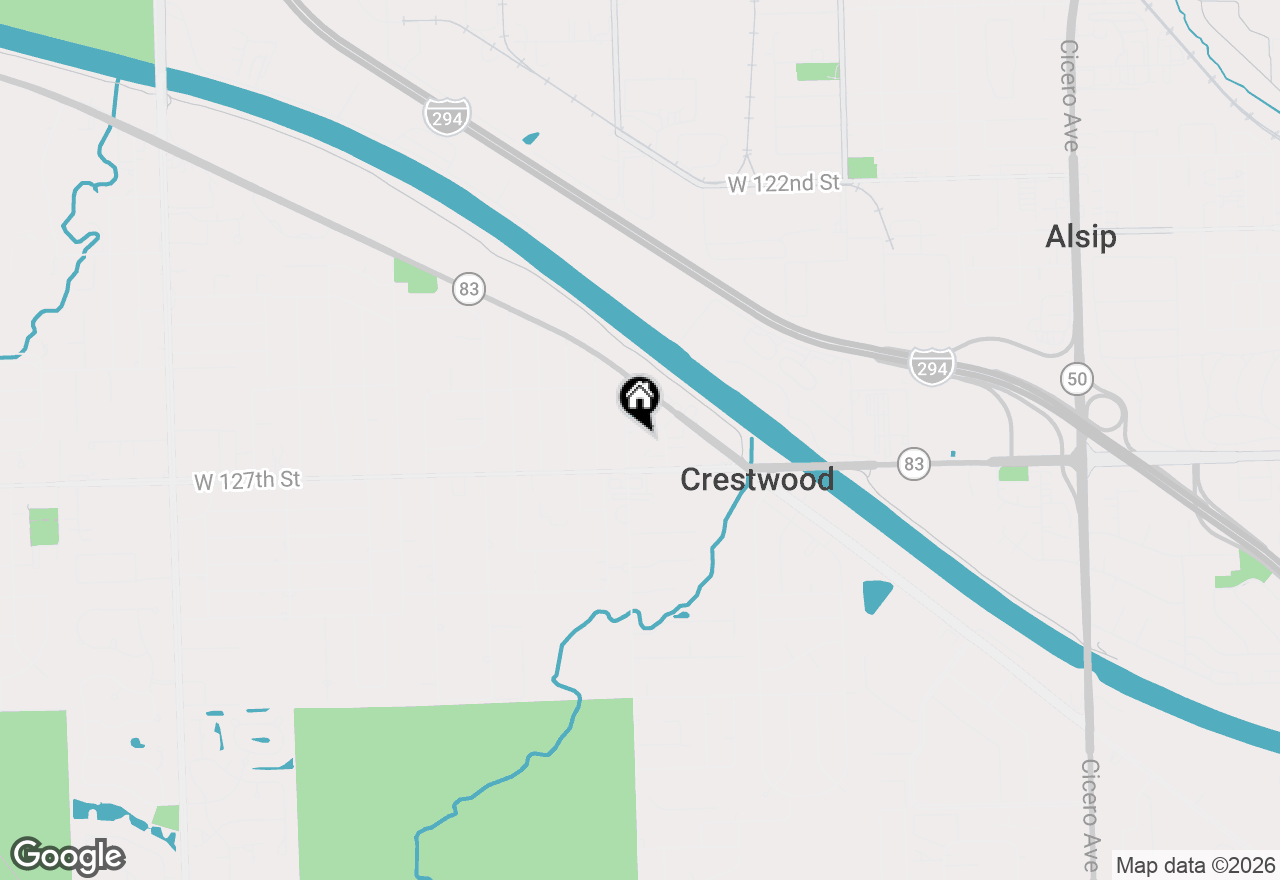 Map of 12615 S Central Avenue #207, Alsip, IL 60803