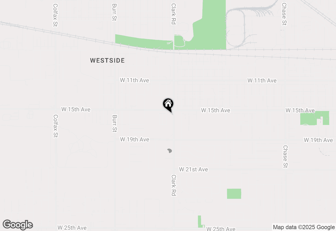 Map of 1533 Porter Street, Gary, IN 46406