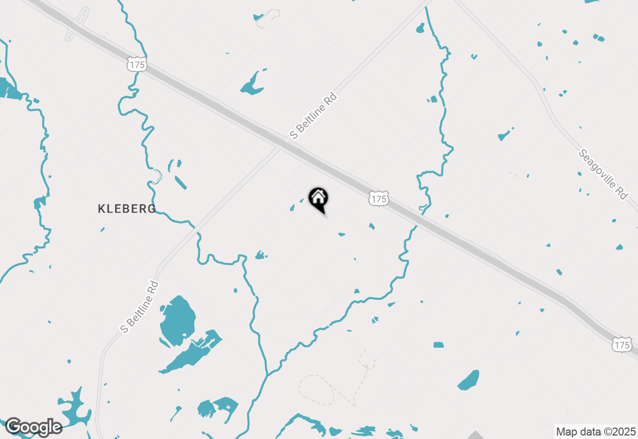 Map of 2025 Hollow Creek Drive, Dallas, TX 75253