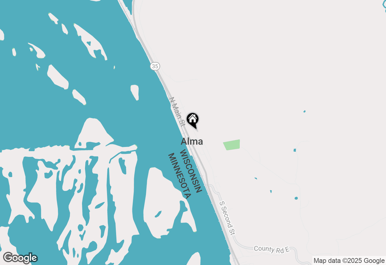 Map of 308 N 2nd St, Alma, WI 54610