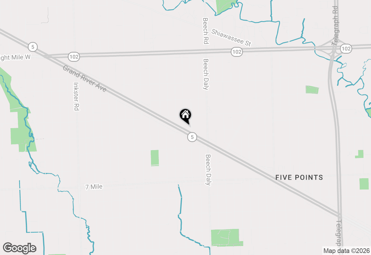 Map of 26080 Grand River Avenue, Redford, MI 48240