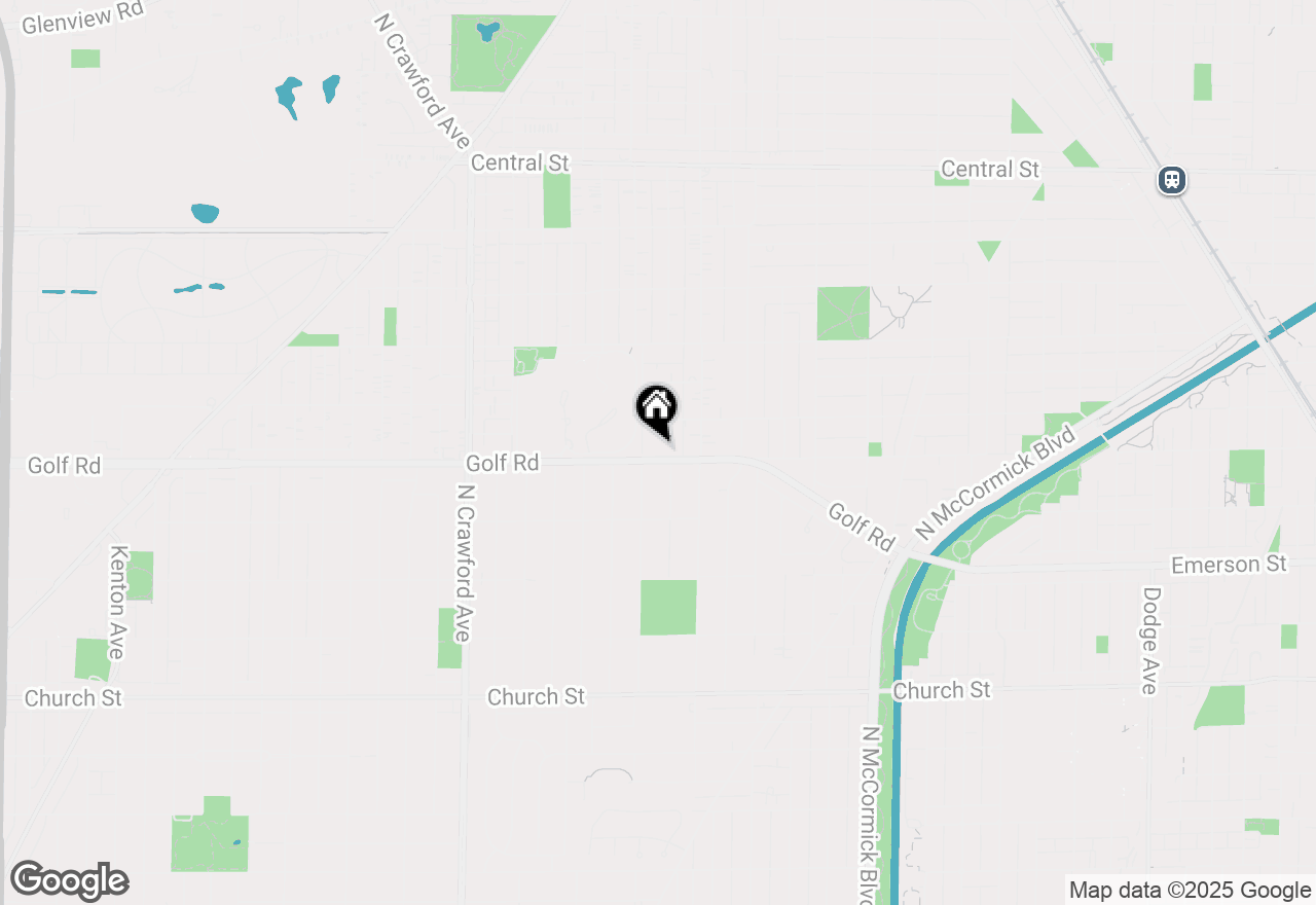 Map of 3039 Simpson, Evanston, IL 60201