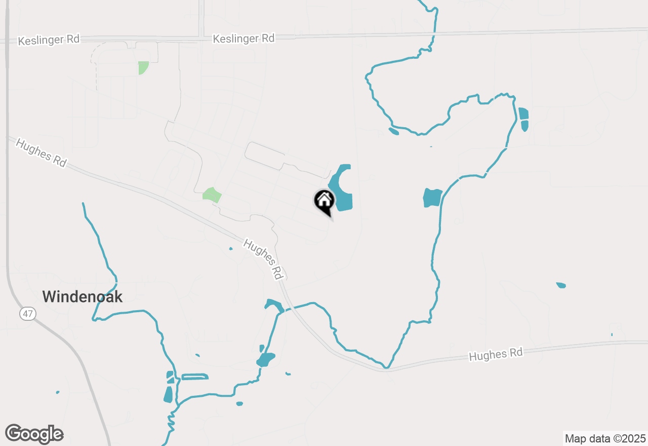 Map of 1622 Fairfield Drive, Elburn, IL 60119