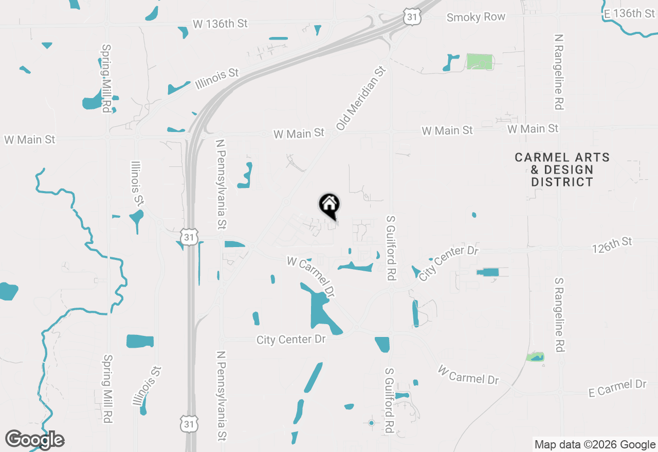 Map of 422 Windham Pass, Carmel, IN 46032