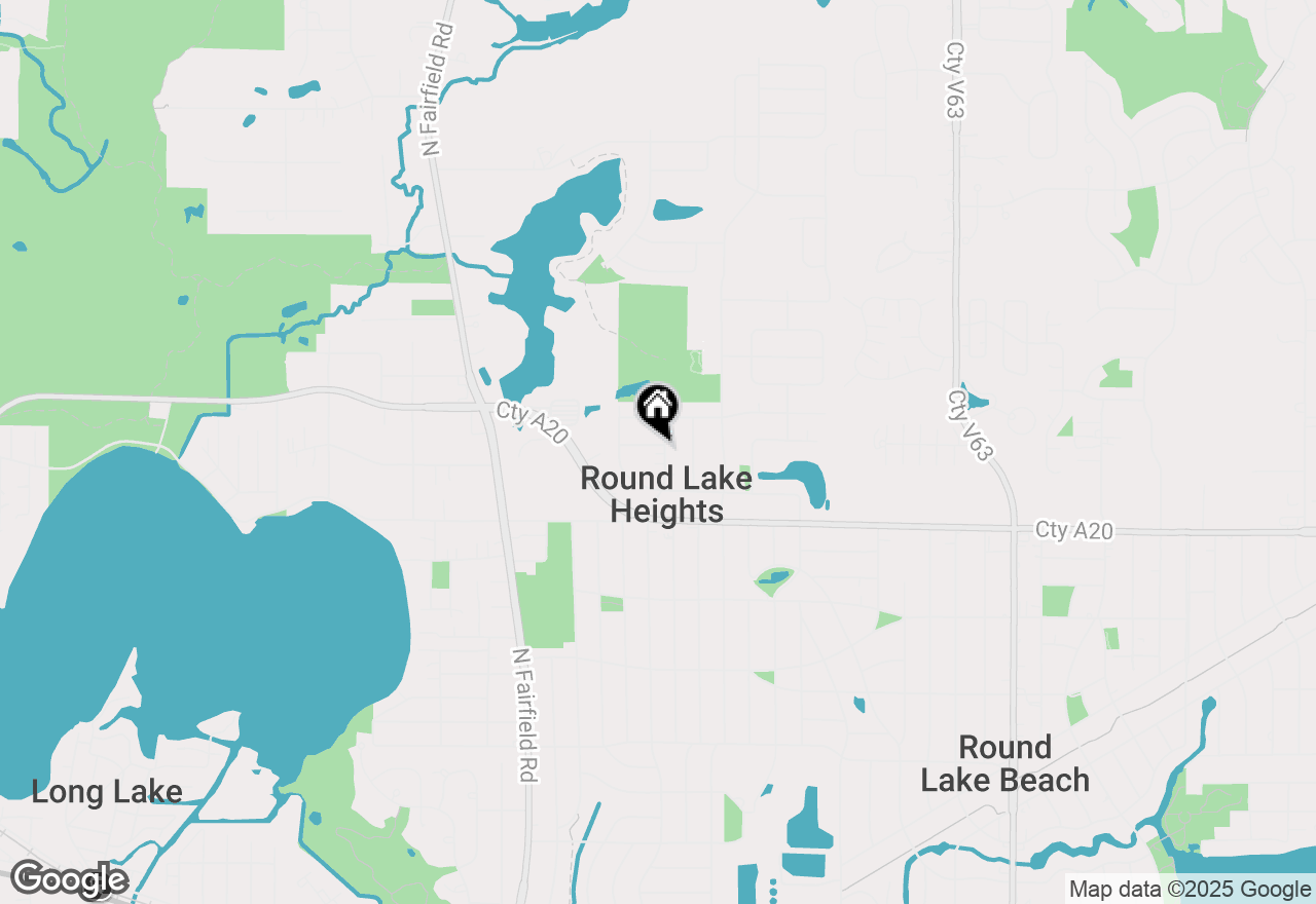 Map of 901 Flintwood Court, Round Lake Heights, IL 60073