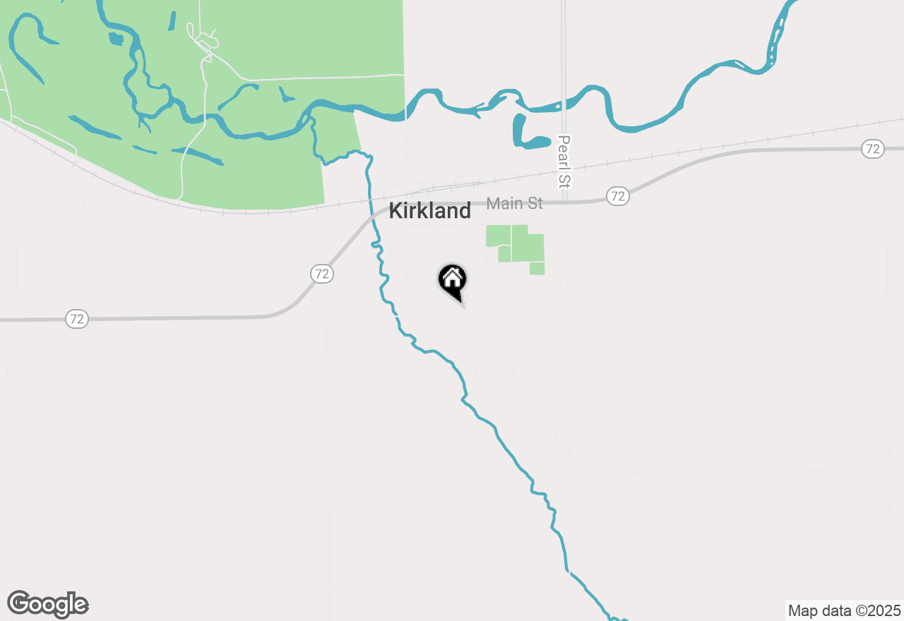 Map of (Address confidential), Kirkland, Illinois 60146