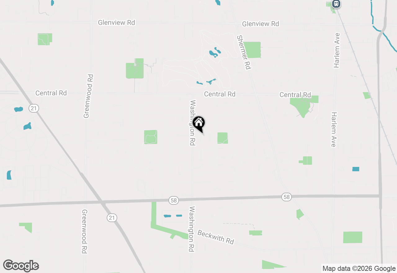 Map of 328 Nellie Court, Glenview, IL 60025