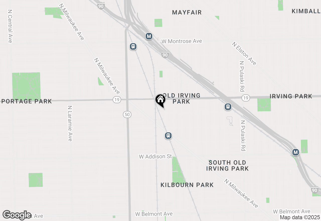 Map of 3910 N Kolmar Avenue, Chicago, IL 60641