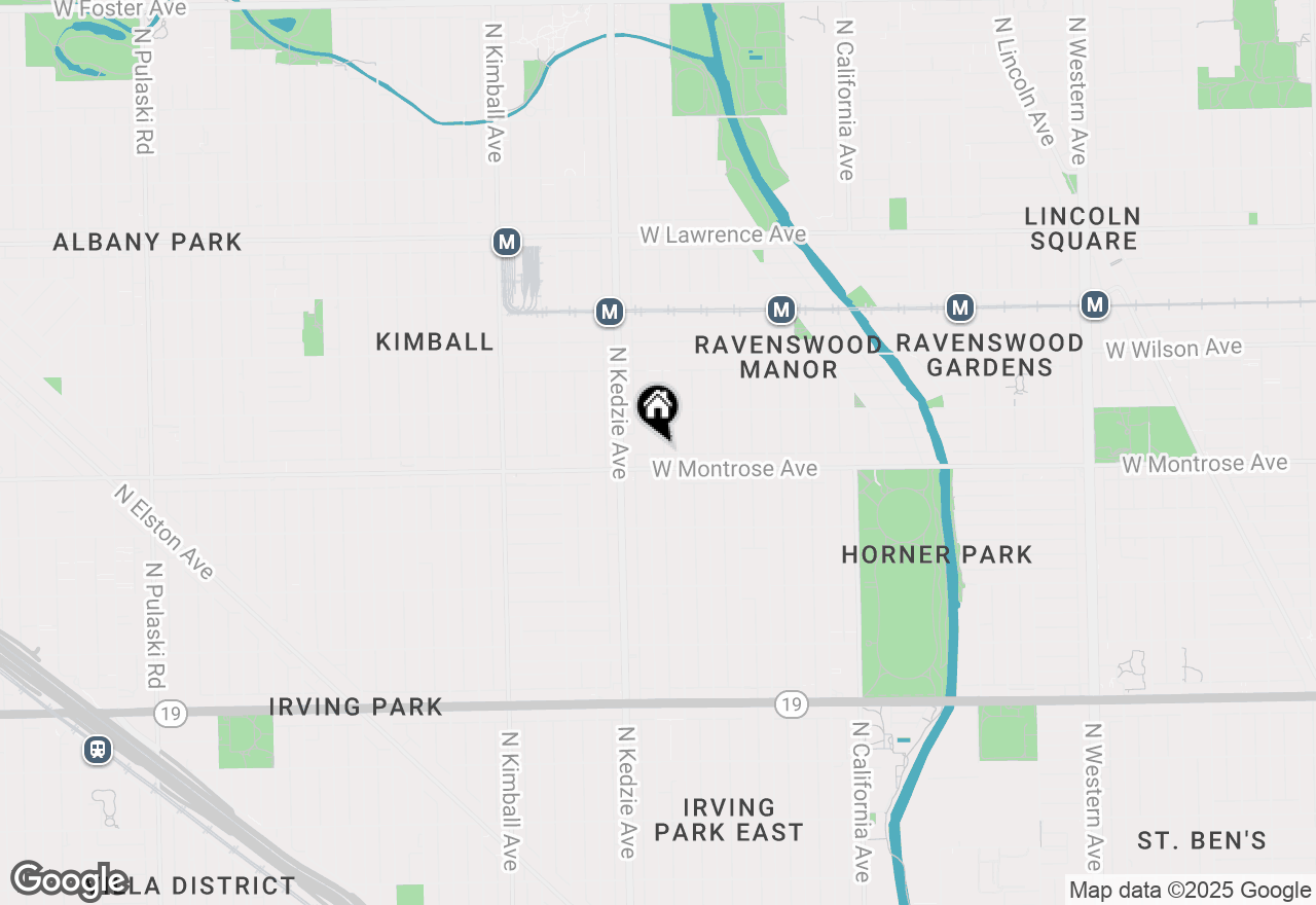 Map of 4415 N Troy Street #2, Chicago, IL 60625