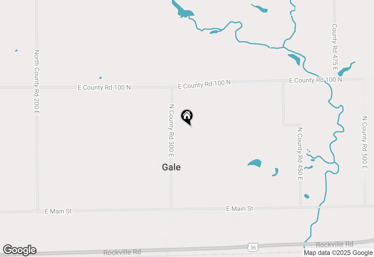 Map of 733 Penrose Place, Danville, IN 46122