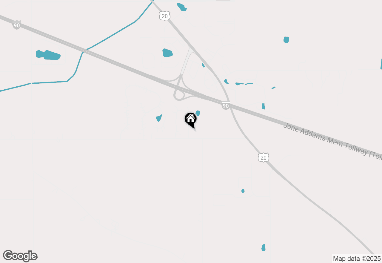 Map of 19N053 Felsmith Road, Hampshire, IL 60140