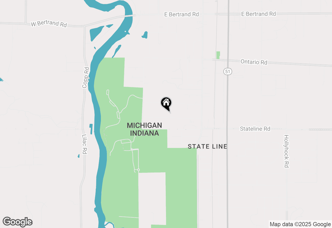 Map of 135 Green Gable, Niles, MI 49120