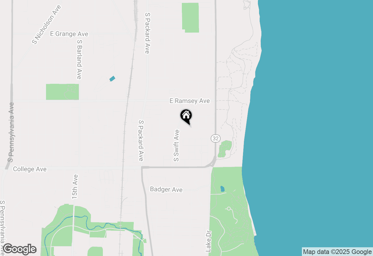 Map of 3820 E Klieforth Ave, Cudahy, WI 53110