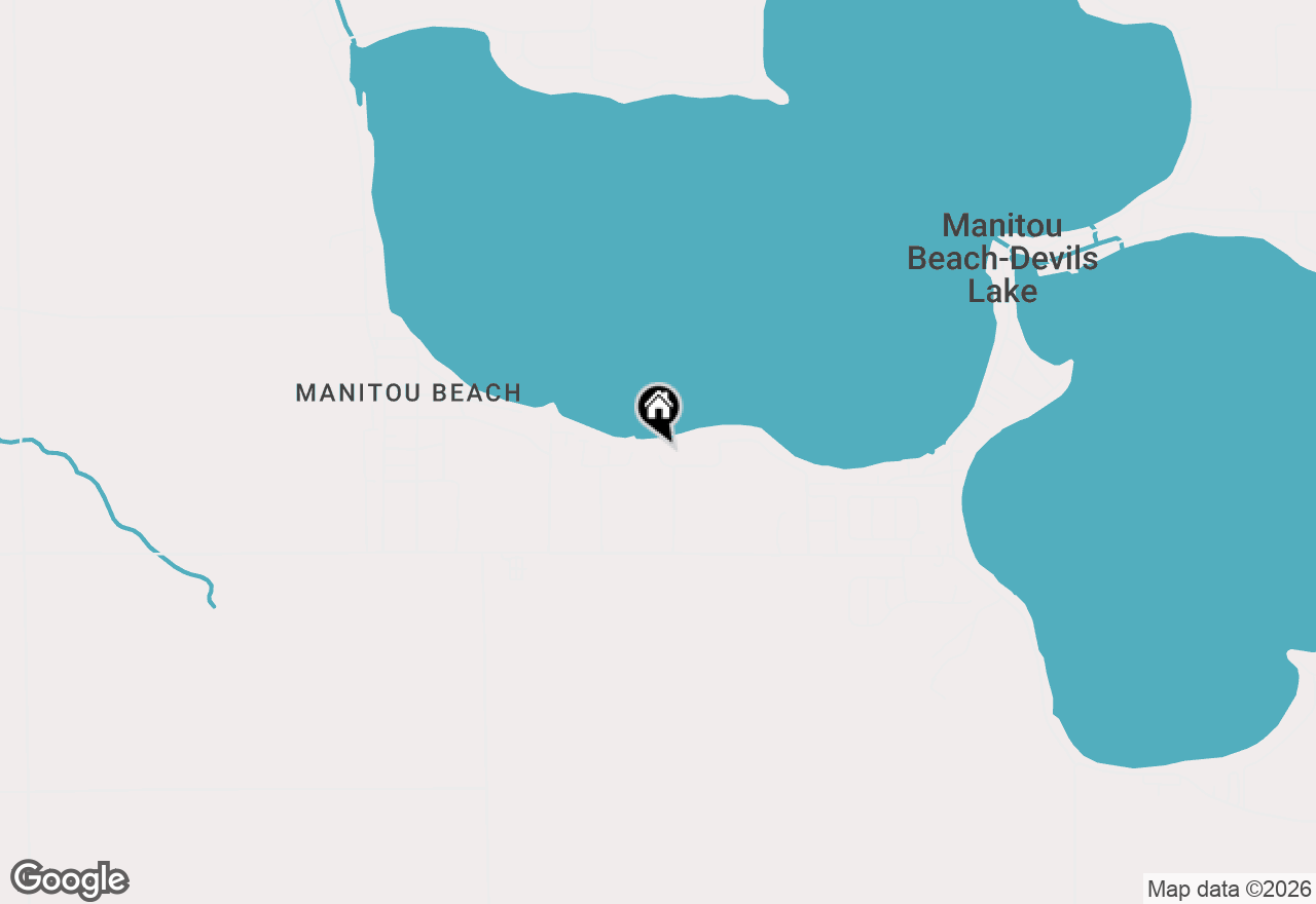 Map of 1620 Cottage Drive, Manitou Beach, MI 49253