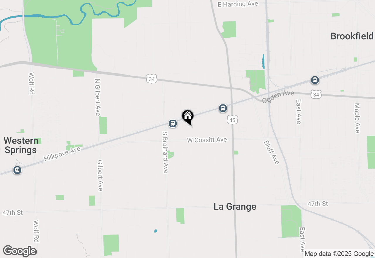 Map of 30 S Spring Avenue #104, La Grange, IL 60525