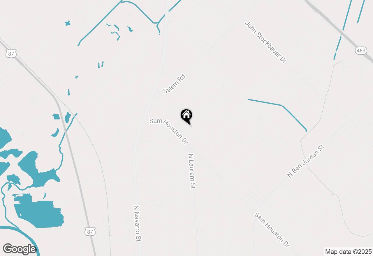 Map of 104 Salisbury Lane, Victoria, TX 77904