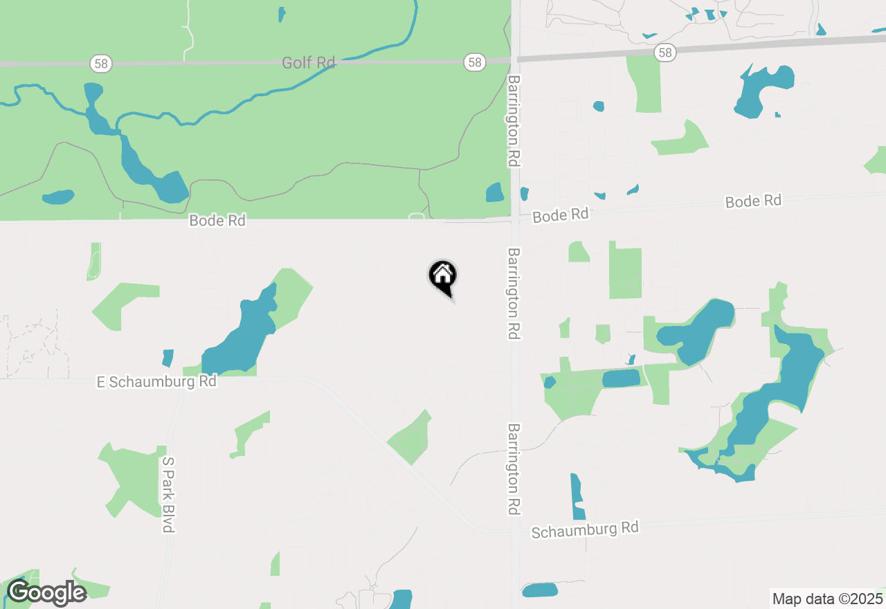 Map of 114 Jill Lane, Streamwood, IL 60107