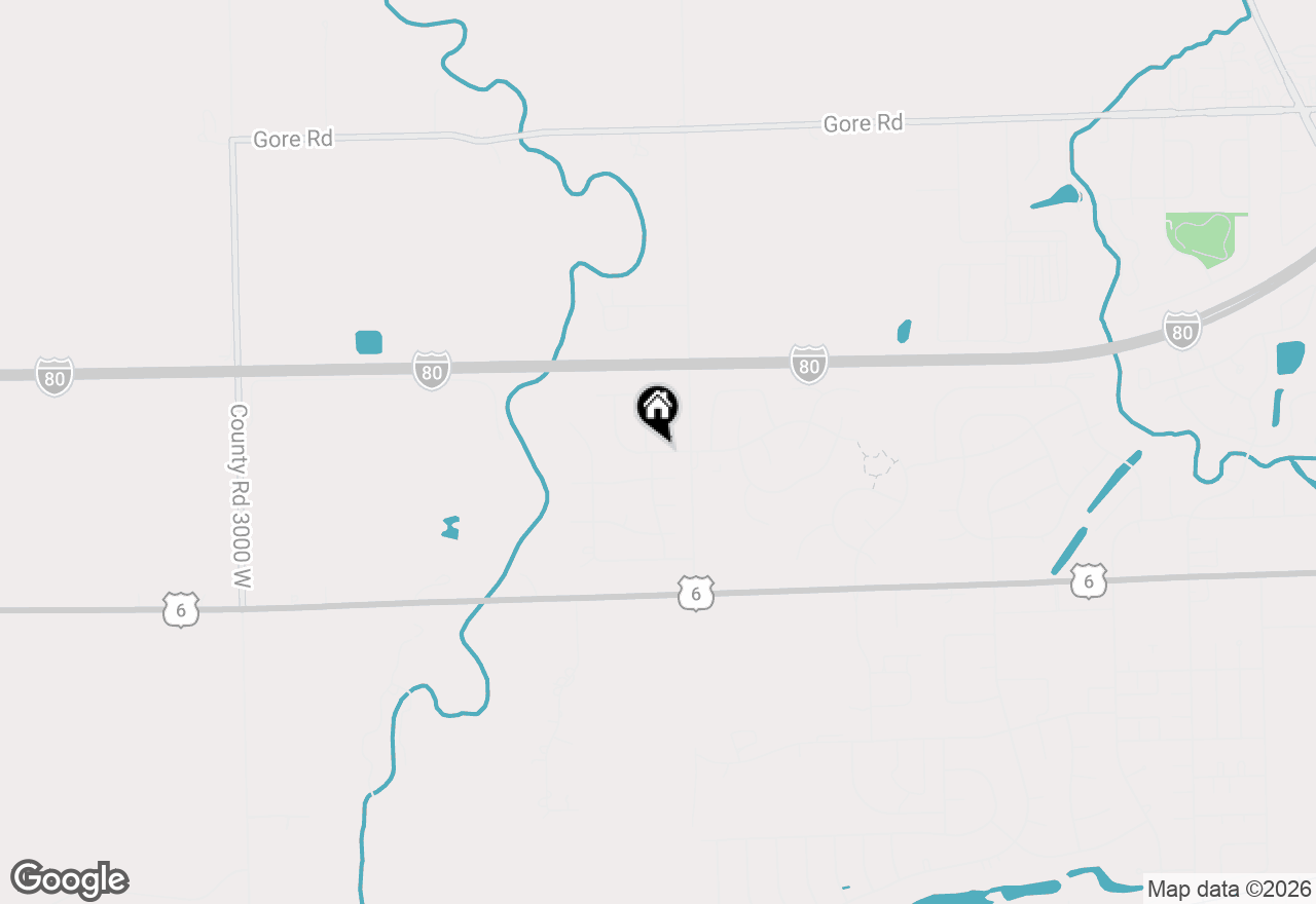 Map of 2068 Locust Road, Morris, IL 60450