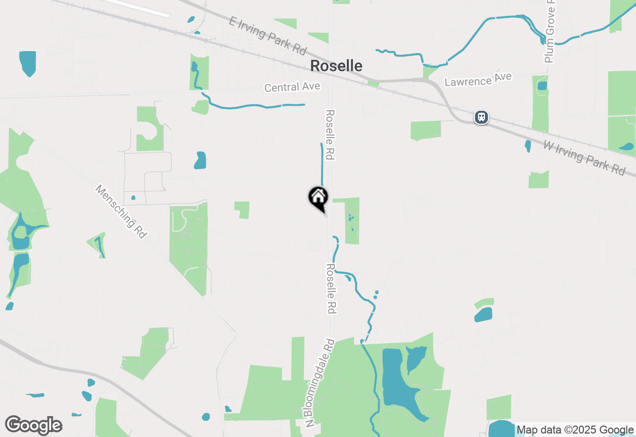 Map of 30 W Turner Avenue, Roselle, IL 60172