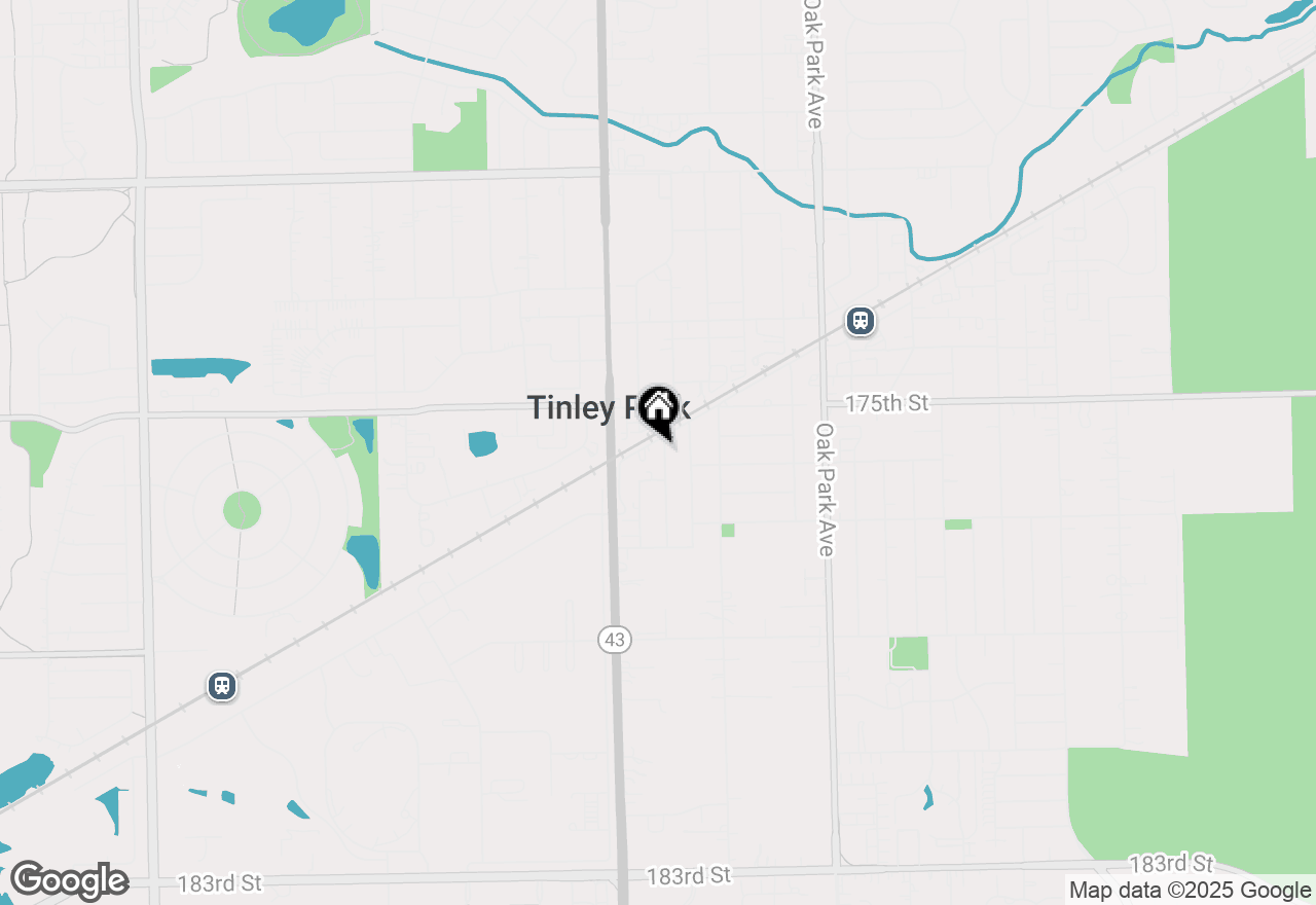 Map of 17528 71st Avenue #2D, Tinley Park, IL 60477