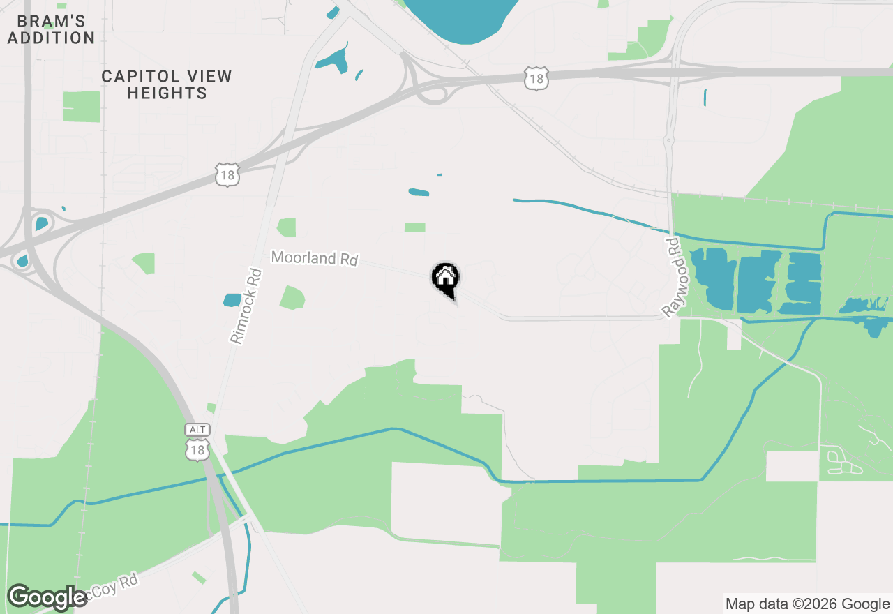 Map of 1004 N Sunnyvale Lane #D, Madison, WI 53713