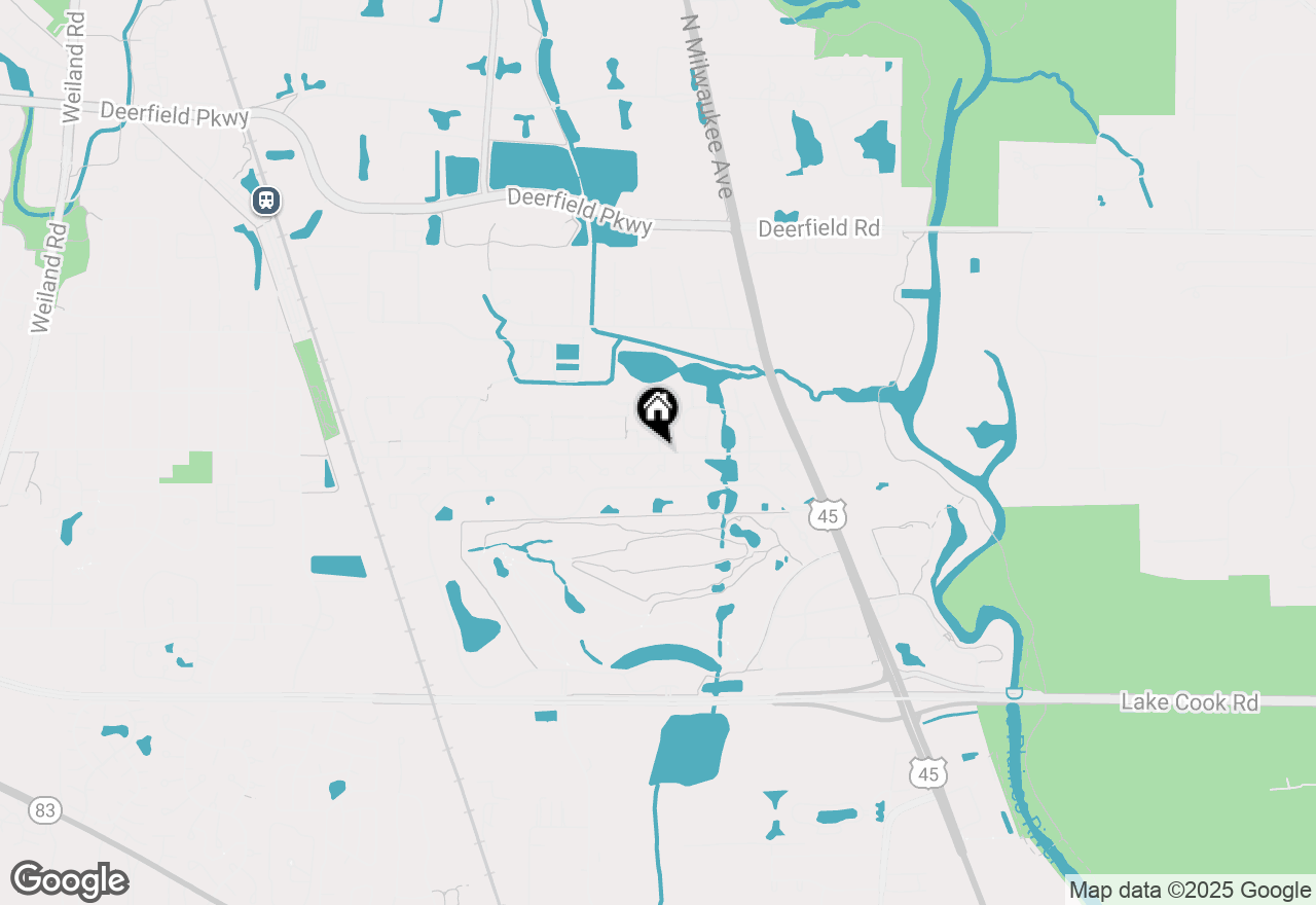 Map of 234 Inverrary Lane, Deerfield, IL 60015