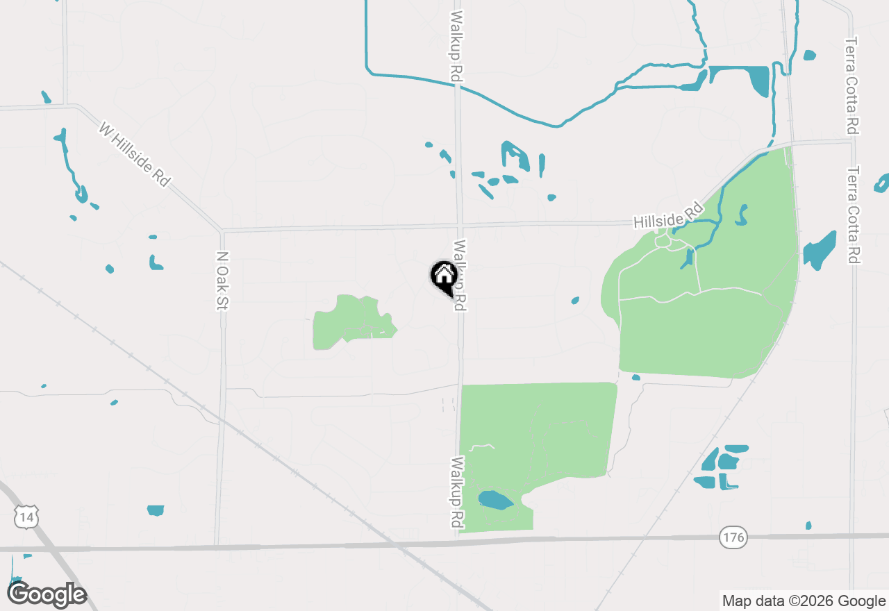 Map of 6315 Walkup Lane, Crystal Lake, IL 60012