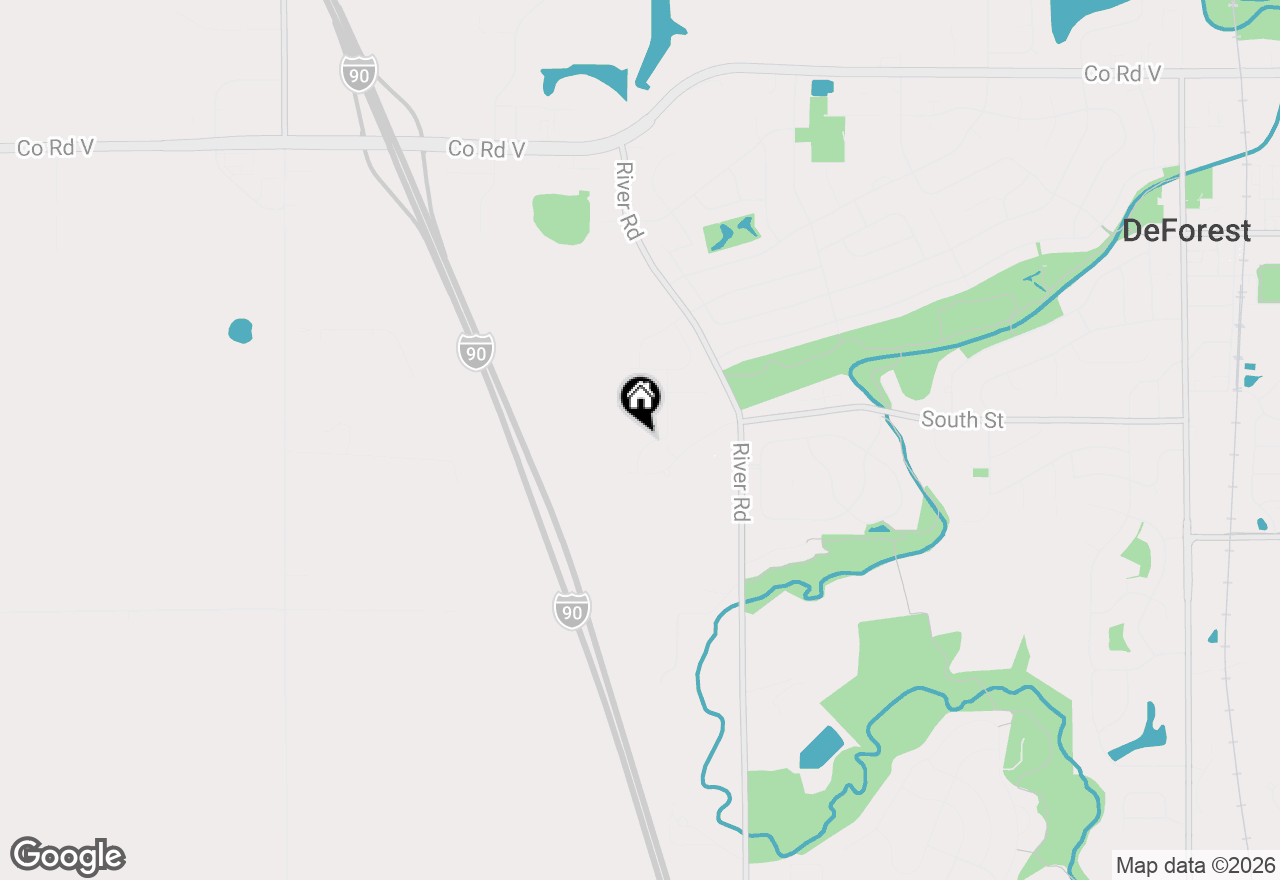 Map of 944 Silver Ripple Way, Deforest, WI 53532