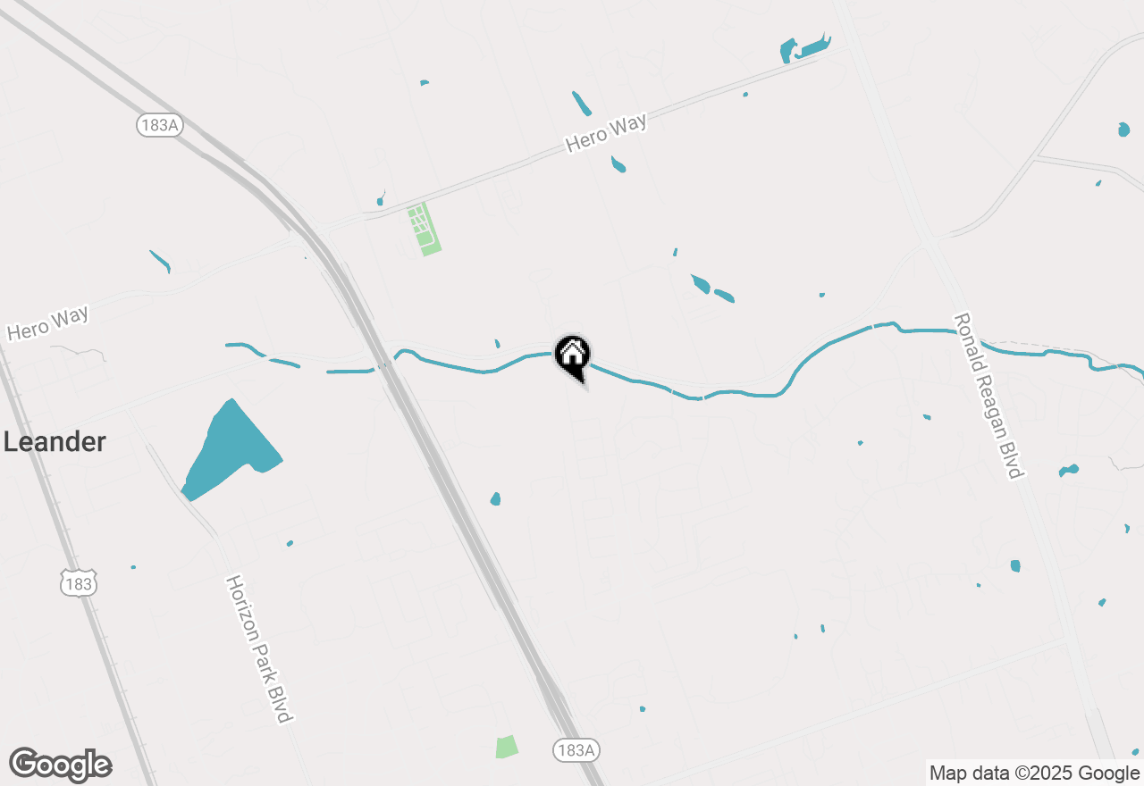 Map of 428 Gabrielle Anne Dr, Leander, TX 78641