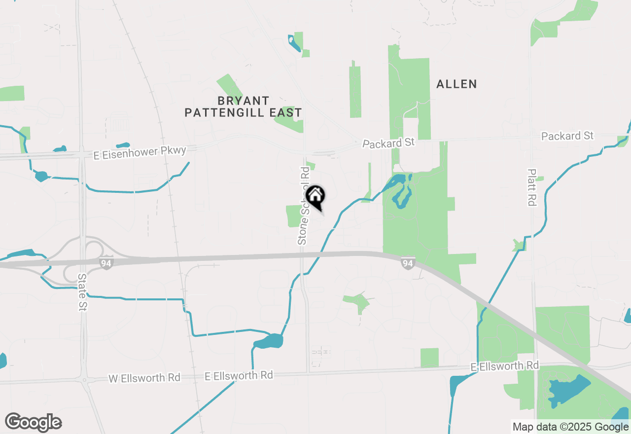 Map of 3027 Forest Creek Court, Ann Arbor, MI 48108