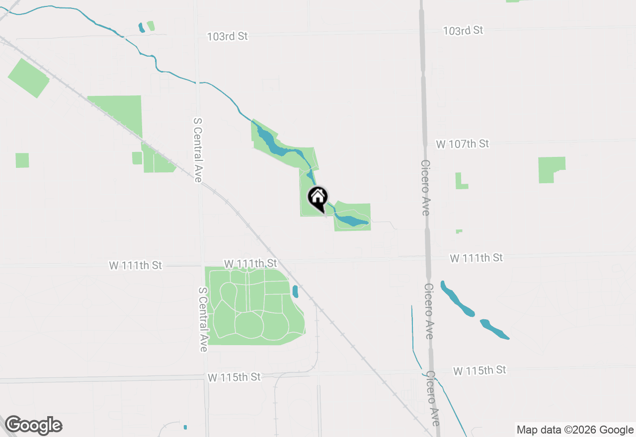 Map of 5122 Tomcin Trail, Oak Lawn, IL 60453