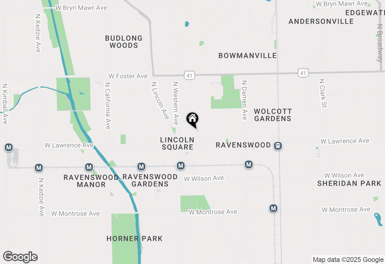 Map of 4840 N Oakley Avenue, Chicago, IL 60625