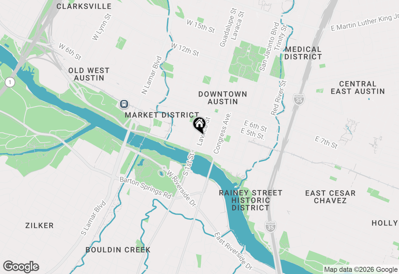 Map of 210 Lavaca St #3503, Austin, TX 78701