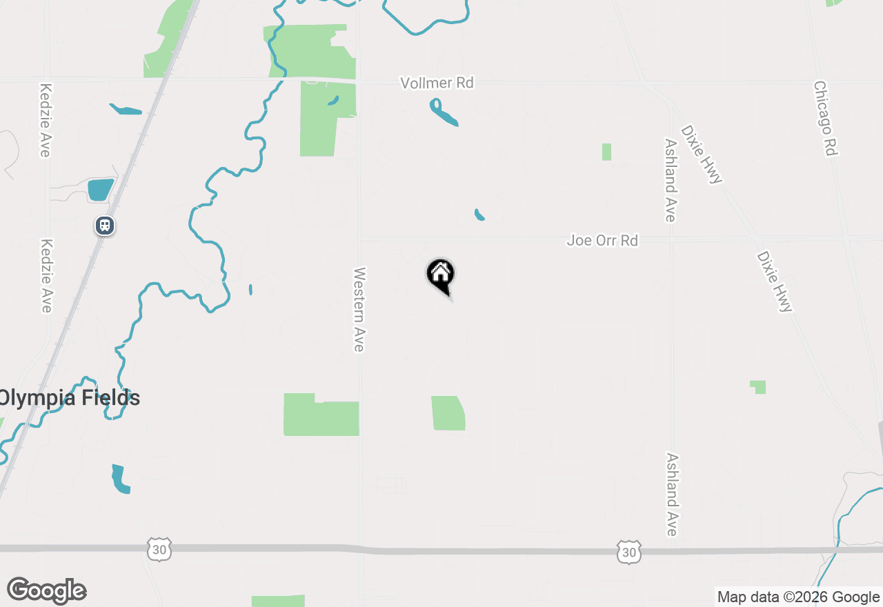 Map of 724 Lexington Drive, Chicago Heights, IL 60411